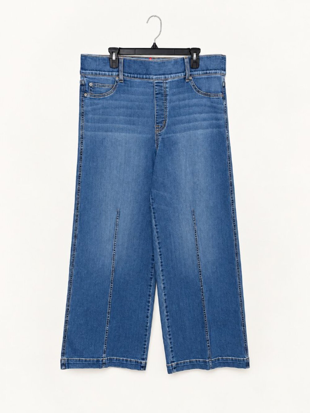 SPANX EveryWear Seamed Pull-On Wide Leg Jeans 2X
